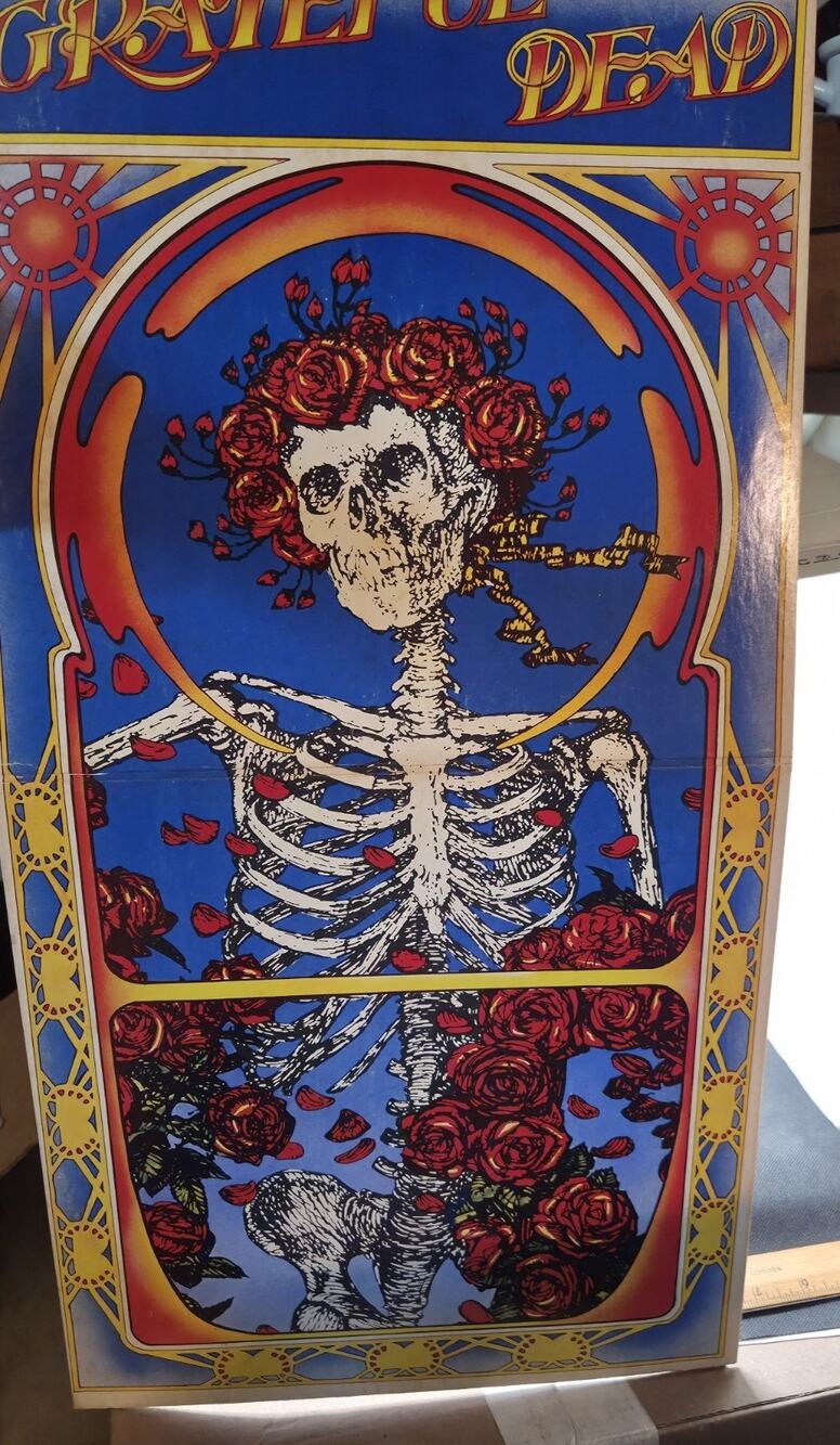 Grateful Dead - Skull & Roses - 1971 1st Press Warner Green Label Extra VG/VG+